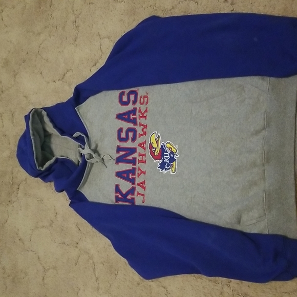 Campus heritage Kansas jayhawks large hoodie - Picture 1 of 3